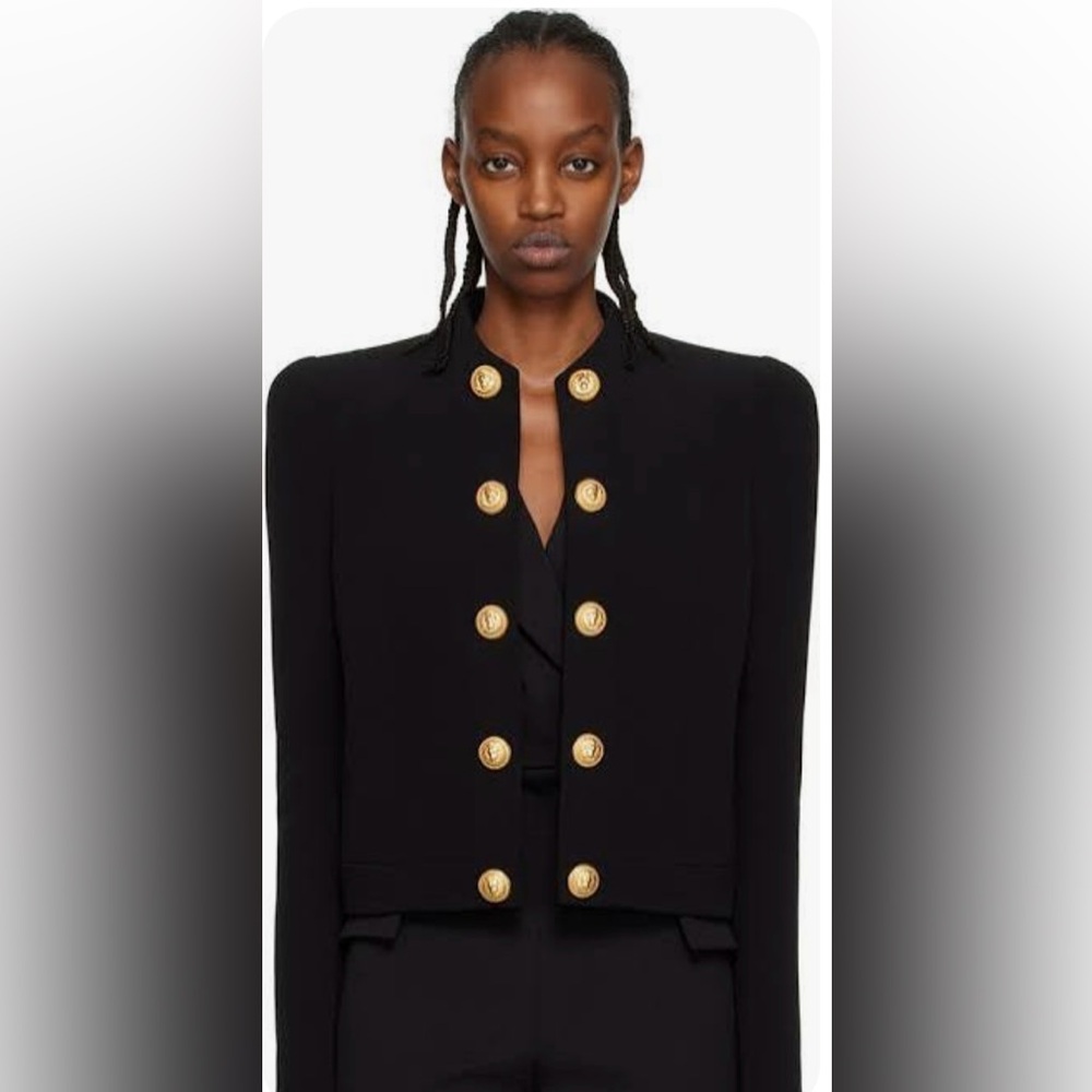 Balmain Blazer with Gold Buttons